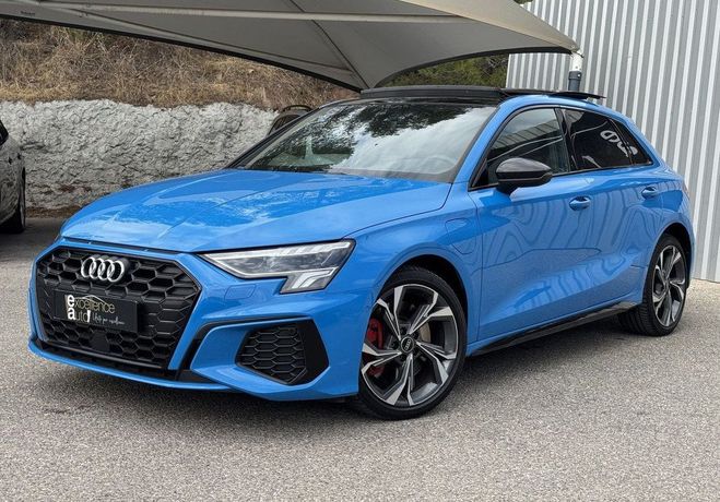 Audi A3 Sportback 45 TFSI E 245CH COMPETITION S  Bleu de 2021