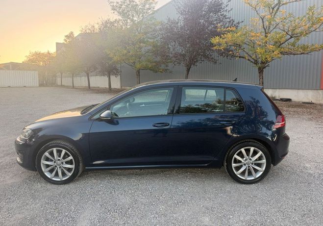 Volkswagen Golf VII 2.0 TDI 150 Carat Tr�s Bon Etat... Bleu de 2014