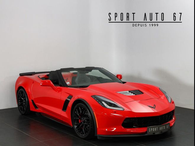 Chevrolet Corvette C7 z06 CABRIOLET V8 6.2 L Compresseur Rouge de 2018