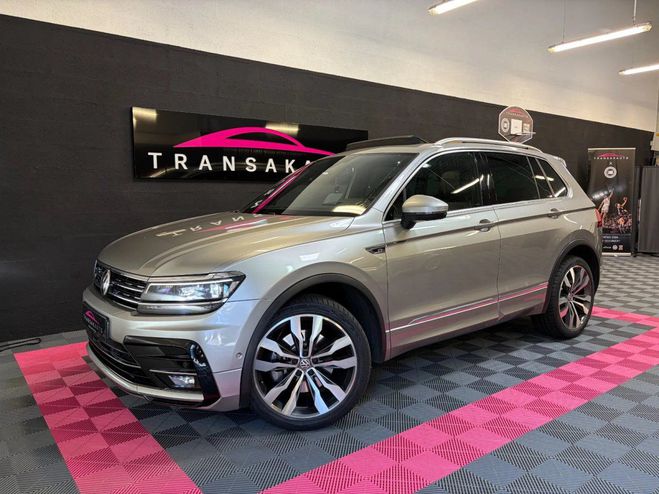 Volkswagen Tiguan 2.0 TDI 190 DSG7 4Motion R Line Suivi Di Gris de 2017