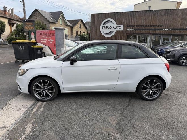 Audi A1 1.6 TDi DPF - 90 S&S Ambiente   clim BLANC de 2013