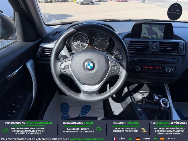 BMW Serie 1 118d 143CH Noir M�tallique de 2013
