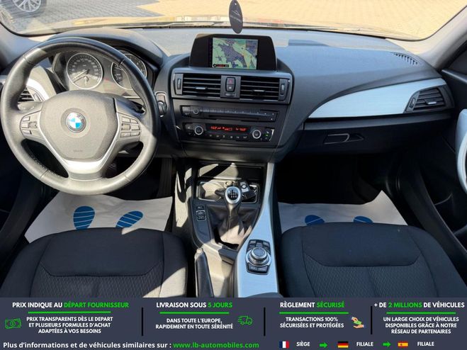 BMW Serie 1 118d 143CH Noir M�tallique de 2013