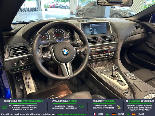 BMW M6 M6 560CH Bleu M�tallique de 2012
