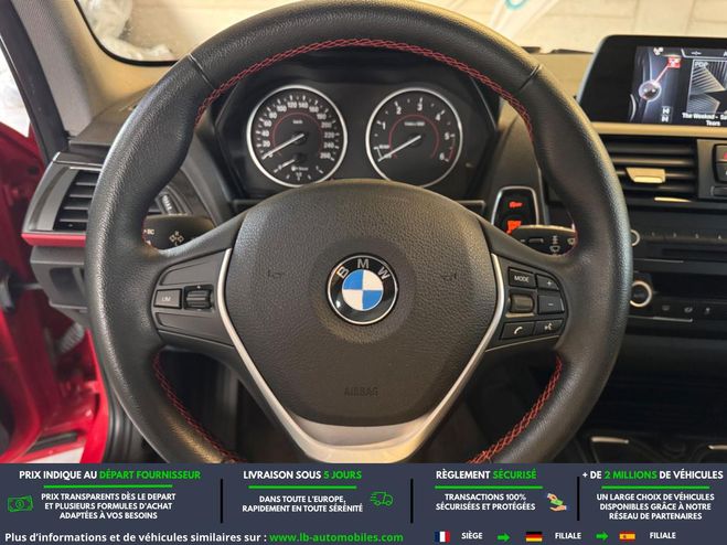 BMW Serie 1 120d 184CH Rouge de 2014