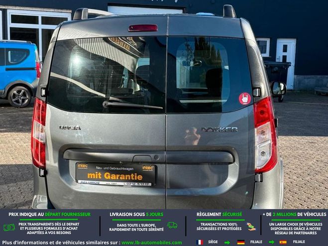 Dacia Dokker TCe 115 Bleu M�tallique de 2018