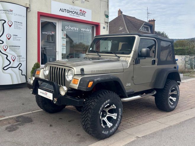 Jeep Wrangler TJ 4.0 i Bach� 4WD BVM6 177 ch Attelage Bronze de 2005