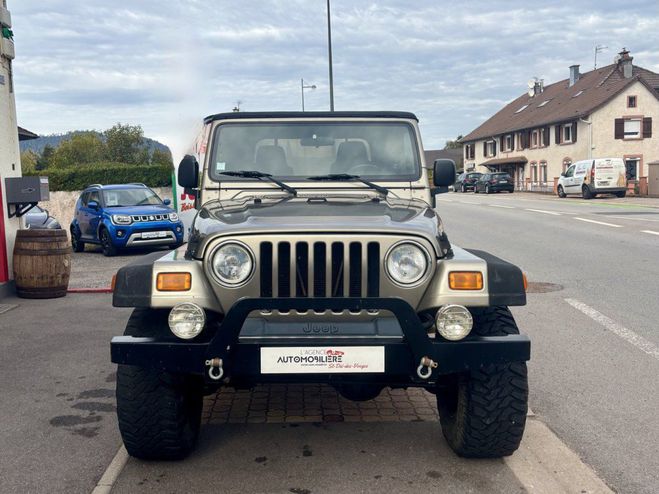 Jeep Wrangler TJ 4.0 i Bach� 4WD BVM6 177 ch Attelage Bronze de 2005