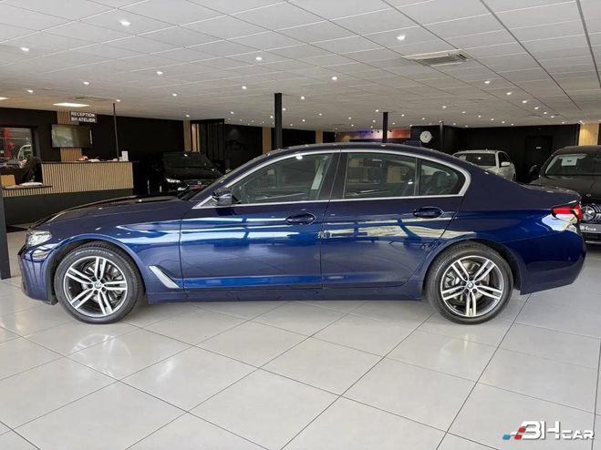 BMW Serie 5 BERLINE 520I 184 CH LOUNGE ADAPTIVE LED  Bleu de 2022