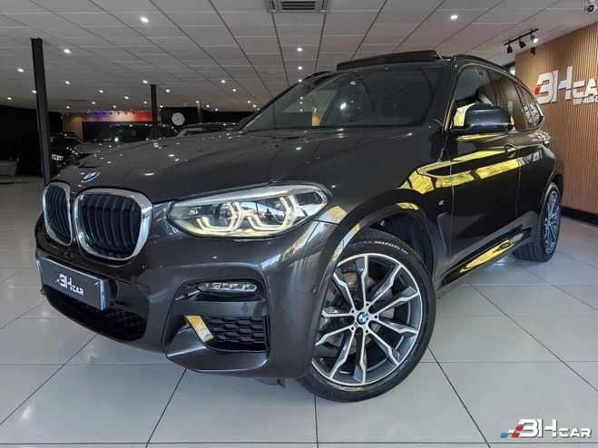 BMW X3 20D 190 M-SPORT XDRIVE BVA 20 D CAMERA 3 Gris de 2020