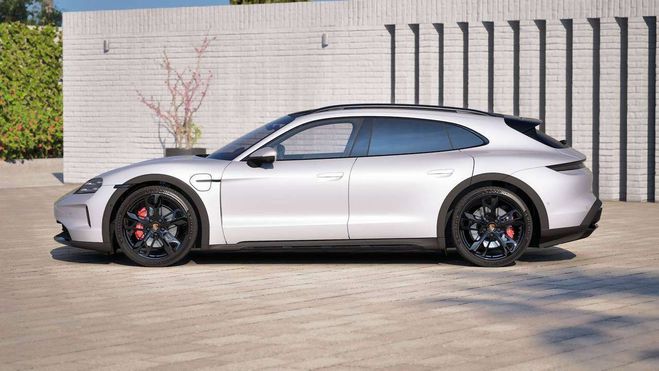 Porsche Taycan 4S Cross Turismo-PERF. BATT+-ZETEL VENTI Gris M�tallis� de 