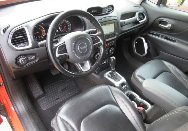 Jeep Renegade 2.0 MULTIJET S&S 140CH LIMITED 4X4 BVA9 Orange de 2017