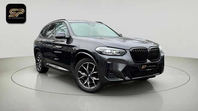 BMW X3 xDRIVE 20d 190 CH * M SPORT * BVA8 * LED Gris de 2022