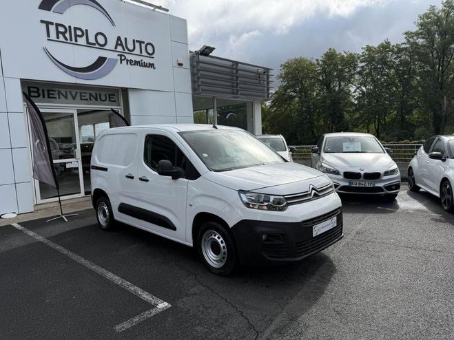 Citroen Berlingo 1.5 BlueHDi - 100 Fourgon M Driver 650 k BLANC de 2020