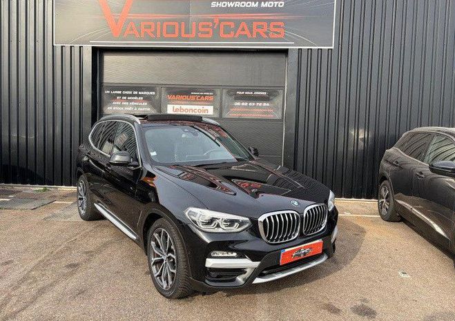 BMW X3 (G01) X-DRIVE 30DA 265 CH LOUNGE SPORT Noir de 2020