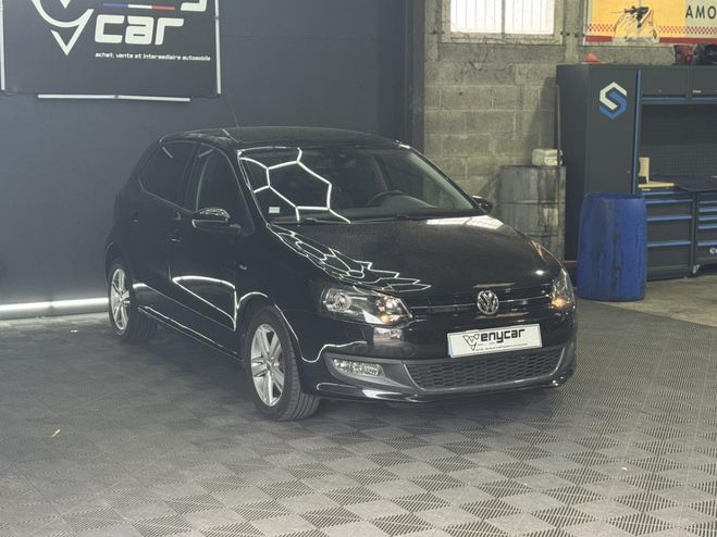 Volkswagen Polo V 1.6 TDI 105 ch FAP MATCH 5P NOIR de 2012