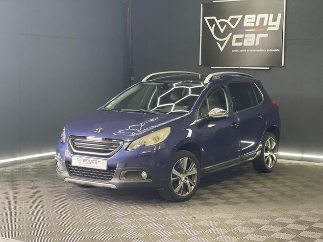Peugeot 2008 1.6 L BLUEHDI 120 ch FELINE BLEU FONCE de 2015