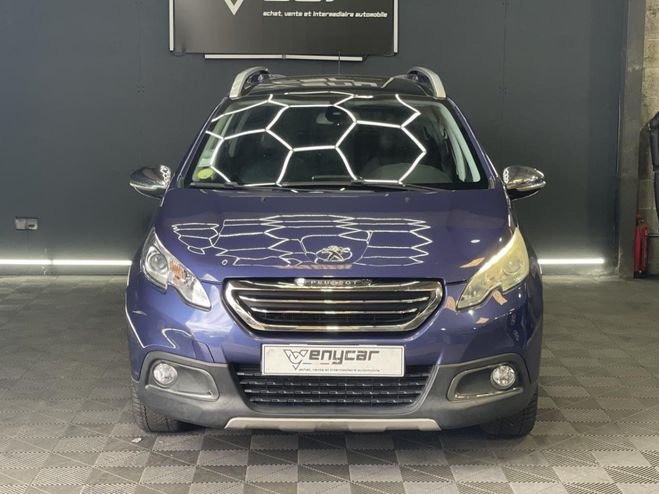 Peugeot 2008 1.6 L BLUEHDI 120 ch FELINE BLEU FONCE de 2015
