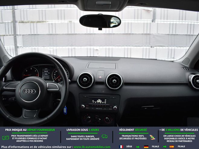 Audi A1 1.6 TDI 90 BVA Rouge M�tallique de 2011