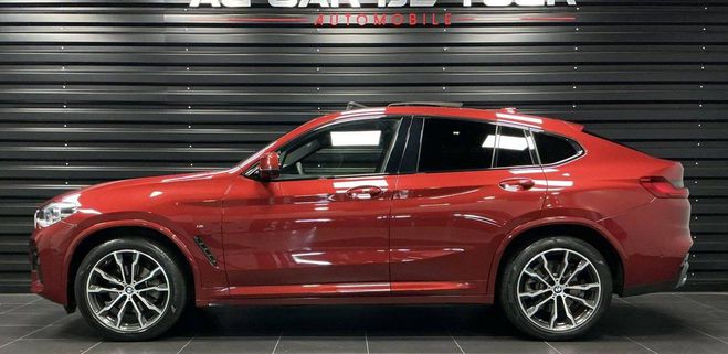 BMW X4 xDRIVE 20dA 190 CH M SPORT BVA Rouge de 2020