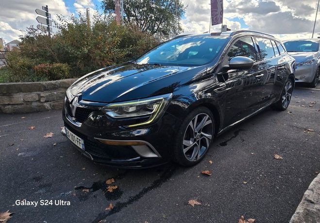Renault Megane Estate 1.6l Dci 163 Gt 05-2018 Noir de 2018