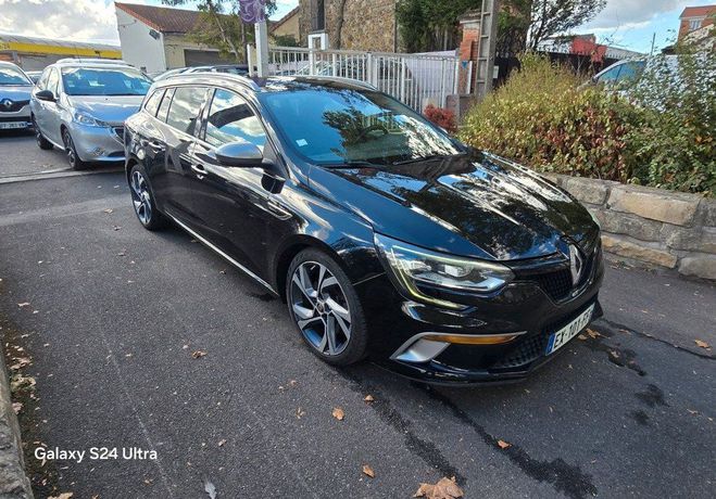 Renault Megane Estate 1.6l Dci 163 Gt 05-2018 Noir de 2018