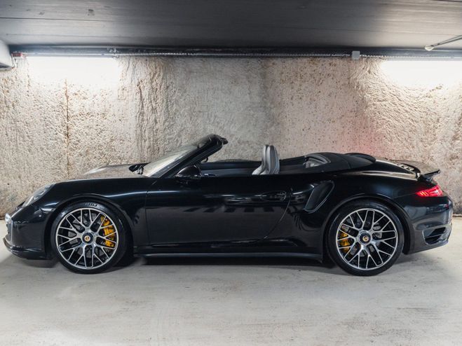 Porsche 911 (991.2) Turbo S Cabriolet Noir M�tallis� de 2014