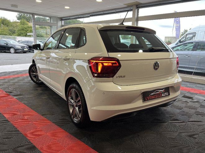 Volkswagen Polo 1.0 TSI 115 SetS BVM6 Carat Blanc de 2018
