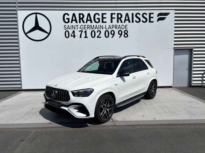 Mercedes GLE 53 AMG 53e 449ch 170ch Hybride 4Matic  9 Blanc de 