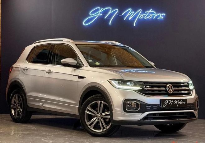 Volkswagen T Cross 1.6 TDI 95 R-LINE DSG BVA Gris de 2019
