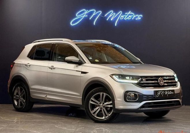 Volkswagen T Cross 1.6 TDI 95 R-LINE DSG BVA Gris de 2019