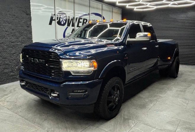 Dodge Ram 3500 Laramie Longhorn 4x4 4dr Crew Cab 8 Bleu de 2020