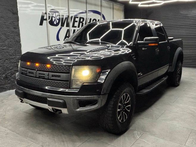 Ford F150 F-150 SVT Raptor 4x4 4dr SuperCrew Style Noir de 2013