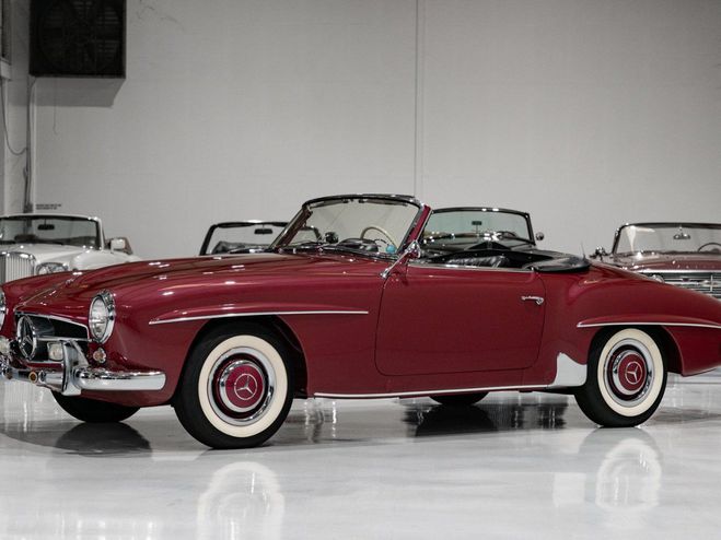 Mercedes 190 SL ROADSTER Rouge de 1957