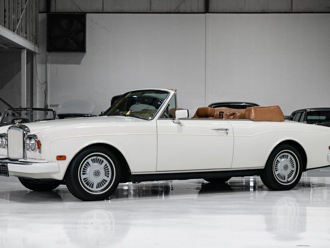 Bentley Continental CONVERTIBLE (ONLY 20,456 MILES) ONLY MIL Blanc de 1989