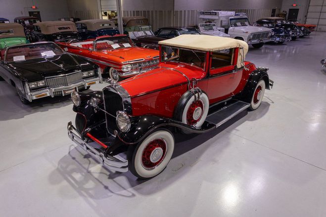 Autres marques Pierce-Arrow Model B Convertible Coupe Noir de 1930