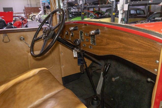 Autres marques Pierce-Arrow Model B Convertible Coupe Noir de 1930
