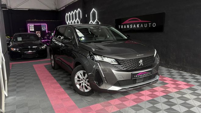 Peugeot 5008 II ACTIVE 1.5 130 cv RA DE RECUL CARPLAY Gris de 2022