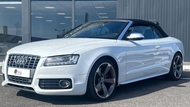 Audi S5 CABRIOLET 3.0 TFSI V6 335 QUATTRO S-TRON Blanc de 2011