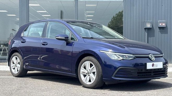 Volkswagen Golf VIII 2.0 TDI 116 DSG7 Life Bleu de 2023