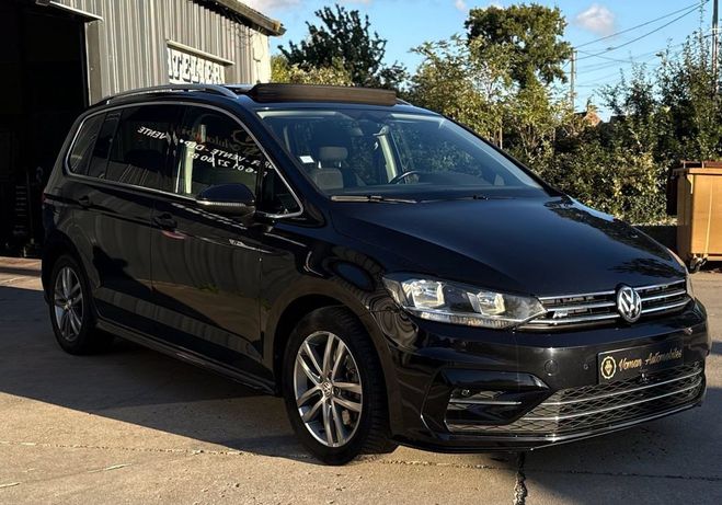 Volkswagen Touran R-Line 2.0 TDI DSG6 150ch Noir de 2017