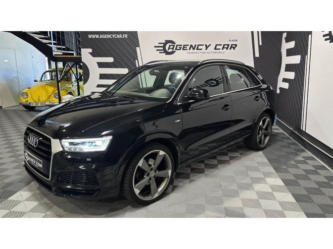 Audi Q3 2.0 TDI 150 S TRONIC S LINE PHASE 2 ? S  NOIR de 2017