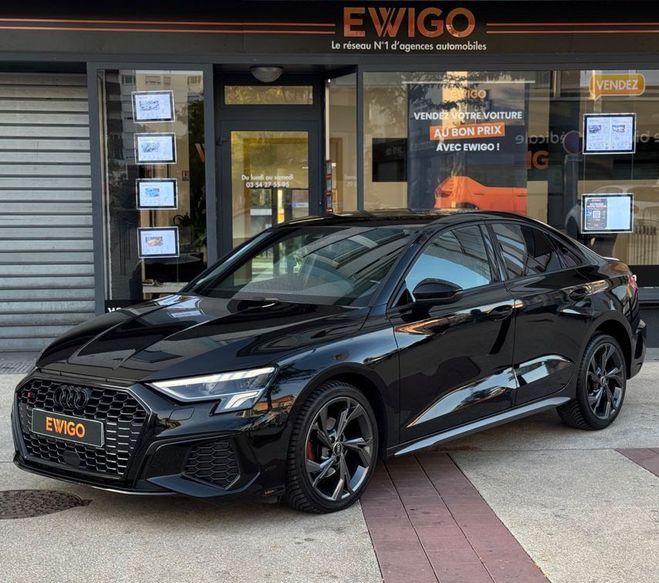 Audi S3 a3 berline 2.0 35 tdi 150ch s-line s-tro Noir de 2022