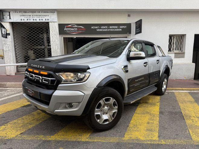 Ford Ranger 3.2 TDCI 200CH DOUBLE CABINE LIMITED BVA Gris C de 2018