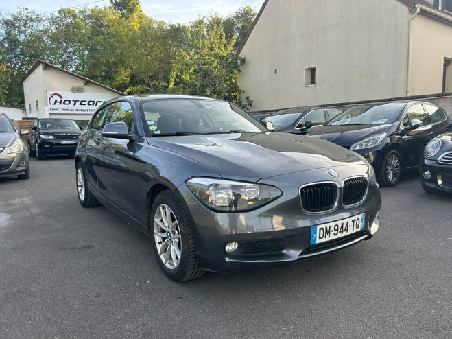 BMW Serie 1 F21 114d 95 ch Sport/Start Premiere Gris de 2014