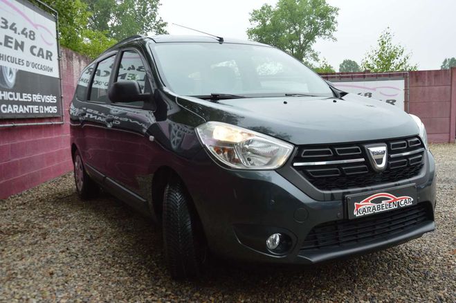 Dacia Lodgy 1.6i Laureat 7pl SENS AV-AR CLIM 72.521K Gris M�tallis� de 