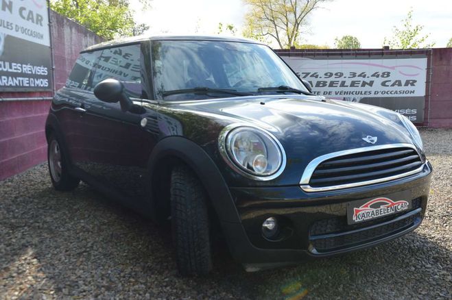 Mini One D 1.6D SENS AR CLIM 94.312KM Noir M�tallis� de 