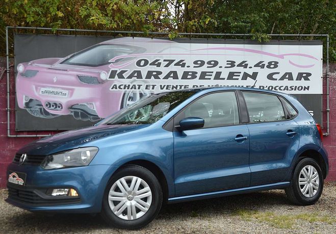 Volkswagen Polo 1.0i Trendline CLIM FRONT ASS 50.784KM Bleu M�tallis� de 