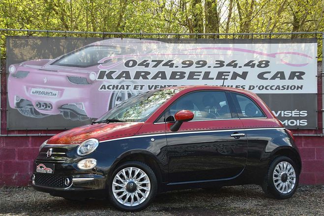 Fiat 500 1.2i Eleganza CARPLAY SENS AR CLIM 41.44 Noir M�tallis� de 