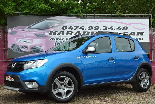 Dacia Sandero Stepway 0.9TCe BOITE AUT NAV CAM CLIM CR Bleu M�tallis� de 
